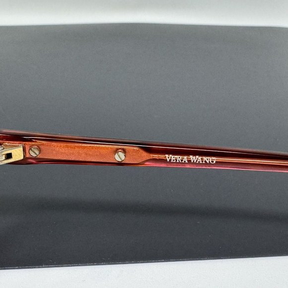 Vera Wang v320 Eyeglasses tortoise rectangle Frames size 51 [] 15 133 with case - Picture 4 of 14